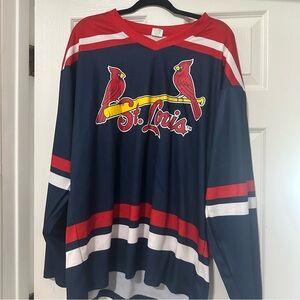 St. Louis Cardinals Hockey Jersey (Unisex)